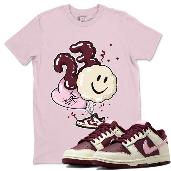 Balloon Unisex Short Sleeve T-Shirt - Sneaker Shirt To Match Dunks Valentines Day Jezsport.com