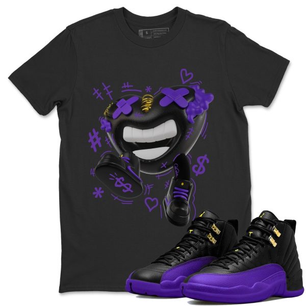 Walk In Love Unisex Crew Neck T-Shirt - Sneaker Shirt To Match 12s Field Purple Jezsport.com