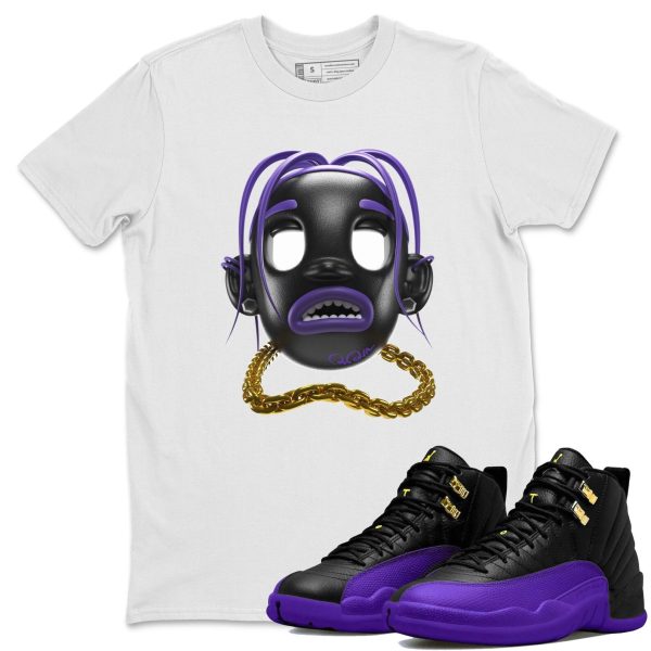 Goosebumps Boy Unisex Crew Neck T-Shirt - Sneaker Shirt To Match 12s Field Purple Jezsport.com