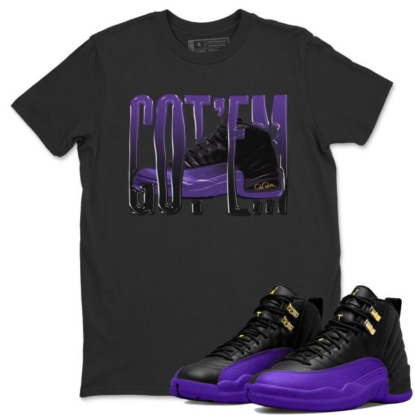 Wiggling Gotem Unisex T-Shirt - Sneaker Shirt To Match 12s Field Purple Jezsport.com