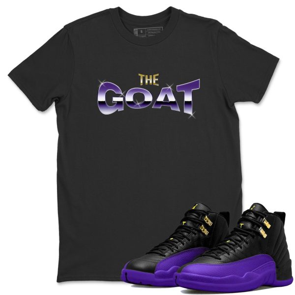 The Goat Unisex T-Shirt - Sneaker Shirt To Match 12s Field Purple Jezsport.com