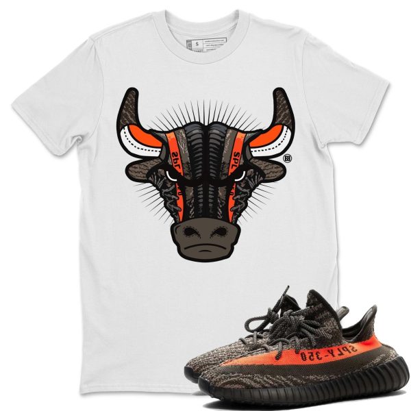 Sneaker Bull Head Unisex Crew Neck T-Shirt - Sneaker Shirt To Match Yeezys 350 Carbon Beluga Jezsport.com