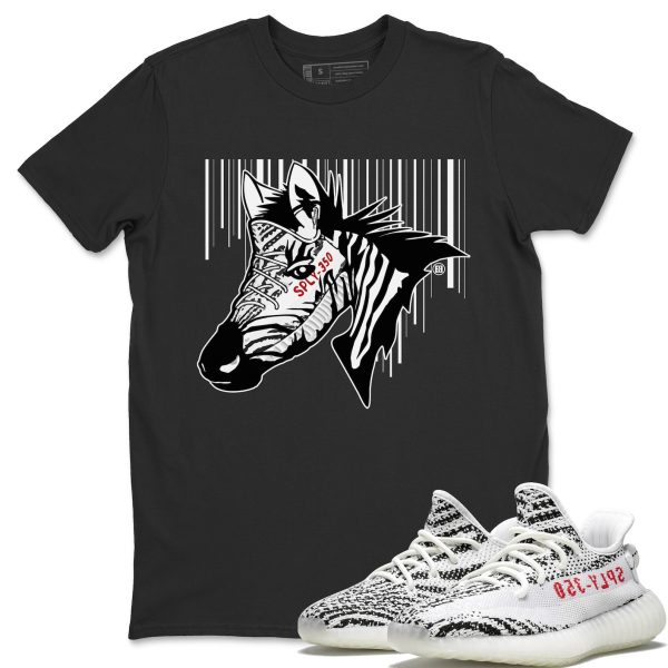 New Zebra Unisex T-Shirt - Sneaker Shirt To Match Yeezys 350 Zebra Jezsport.com