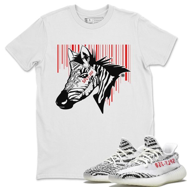 New Zebra Unisex T-Shirt - Sneaker Shirt To Match Yeezys 350 Zebra Jezsport.com