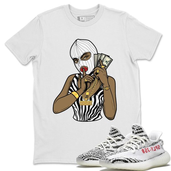 Gangster Women Unisex T-Shirt - Sneaker Shirt To Match Yeezys 350 Zebra Jezsport.com