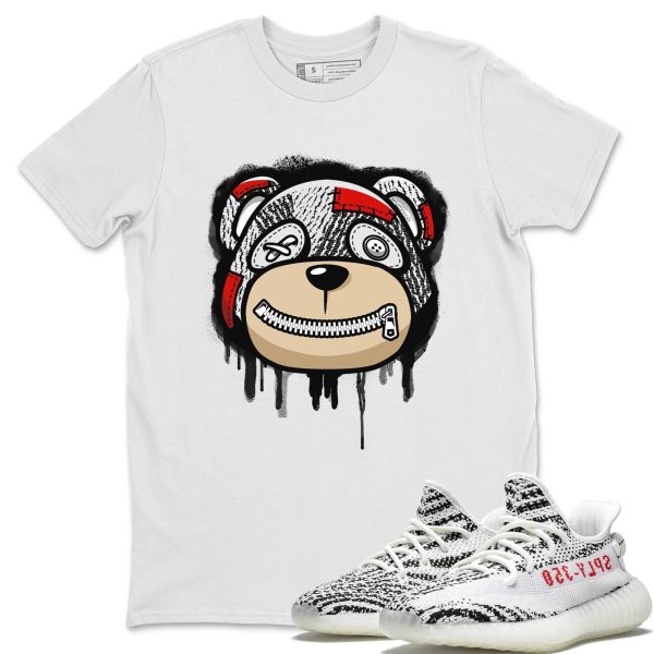 Bear Face Unisex T-Shirt - Sneaker Shirt To Match Yeezys 350 Zebra Jezsport.com