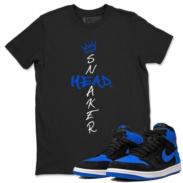 Cross Sneakerhead Unisex T-Shirt - Sneaker Shirt To Match 1s Royal Reimagined Jezsport.com