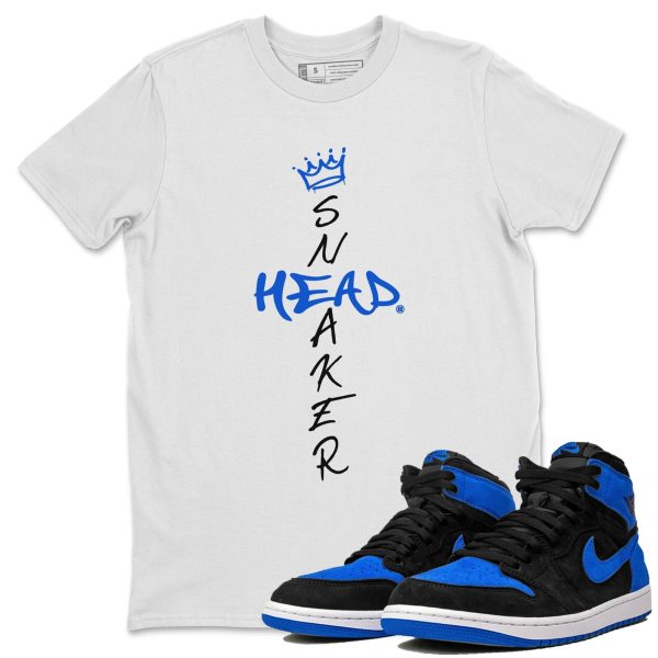 Cross Sneakerhead Unisex T-Shirt - Sneaker Shirt To Match 1s Royal Reimagined Jezsport.com