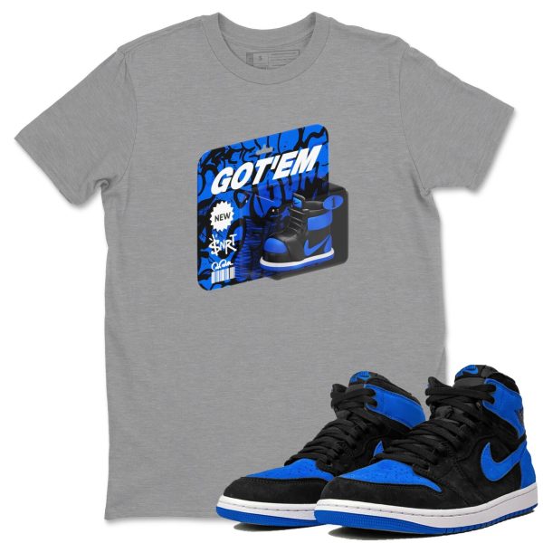 Vintage Toy Packaging - Sneaker Shirt To Match 1s Royal Reimagined Jezsport.com