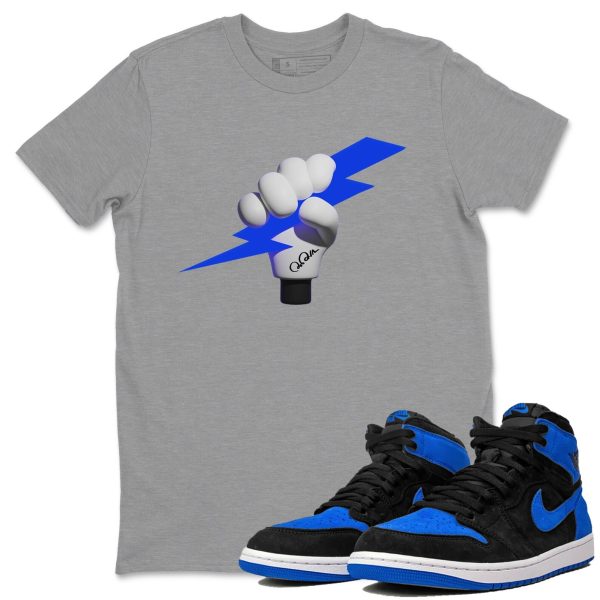 Grab The Thunder Unisex T-Shirt - Sneaker Shirt To Match 1s Royal Reimagined Jezsport.com