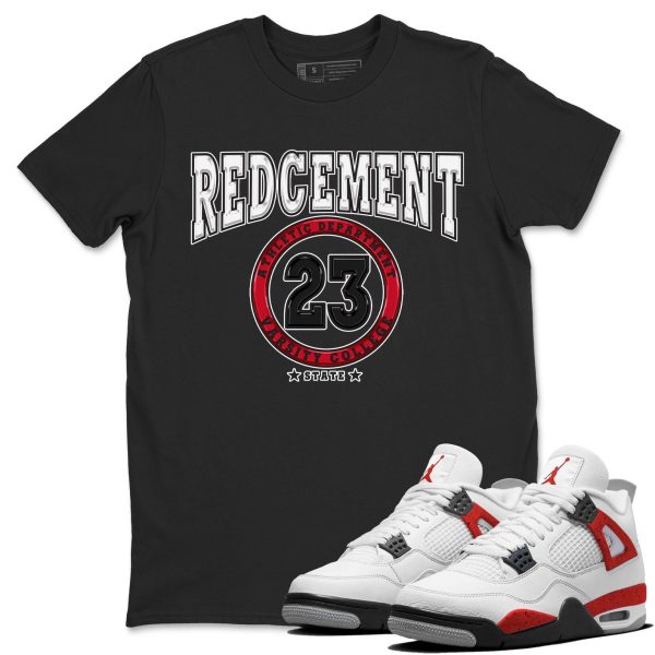 Varsity - Sneaker Shirt To Match 4s Red Cement Jezsport.com