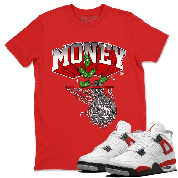 Money Swish - Sneaker Shirt To Match 4s Red Cement Jezsport.com