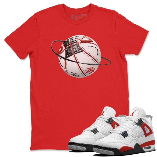 Basketball Planet - Sneaker Shirt To Match 4s Red Cement Jezsport.com