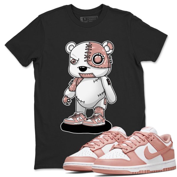 Cyborg Bear - Sneaker Shirt To Match Dunks Rose Whisper Jezsport.com