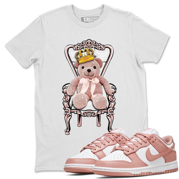 Royal Bear - Sneaker Shirt To Match Dunks Rose Whisper Jezsport.com