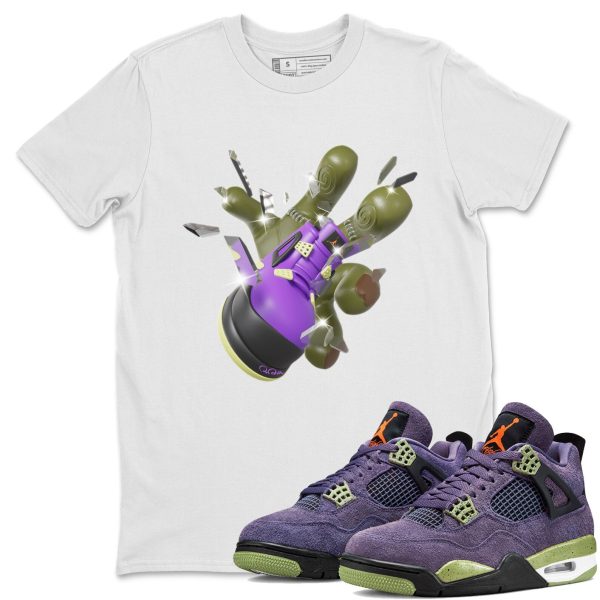 Got Em Zombie Hand - Sneaker Shirt To Match 4s Canyon Purple Jezsport.com