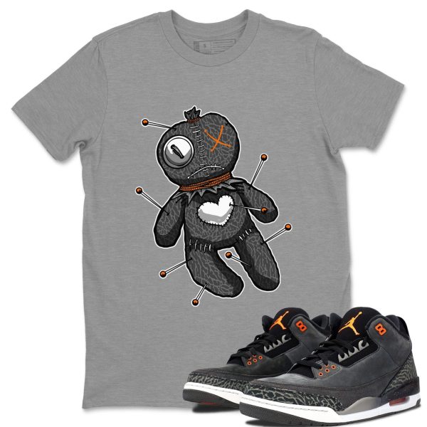 Linen Voodoo Doll - Sneaker Shirt To Match 3s Fear Jezsport.com