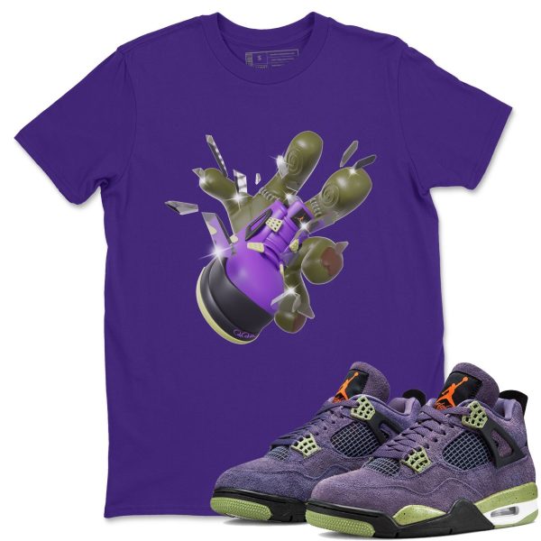 Got Em Zombie Hand - Sneaker Shirt To Match 4s Canyon Purple Jezsport.com