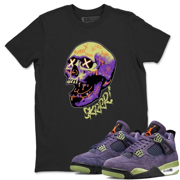 Skrrr - Sneaker Shirt To Match 4s Canyon Purple Jezsport.com