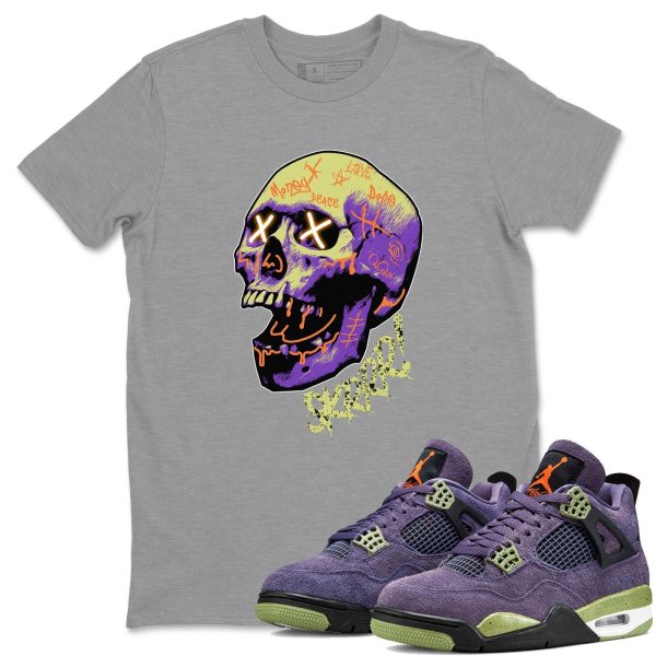 Skrrr - Sneaker Shirt To Match 4s Canyon Purple Jezsport.com