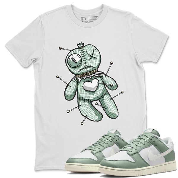 Linen Voodoo Doll - Sneaker Shirt To Match Dunks Mica Green Jezsport.com