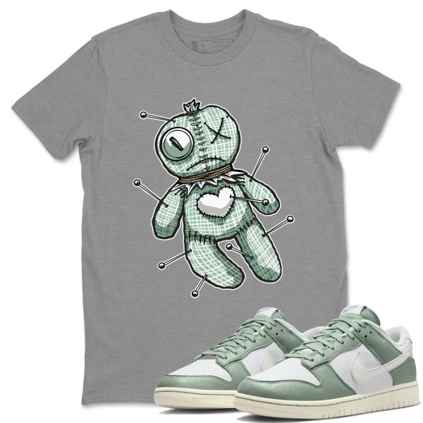 Linen Voodoo Doll - Sneaker Shirt To Match Dunks Mica Green Jezsport.com