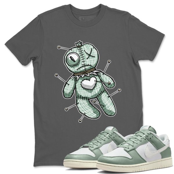 Linen Voodoo Doll - Sneaker Shirt To Match Dunks Mica Green Jezsport.com