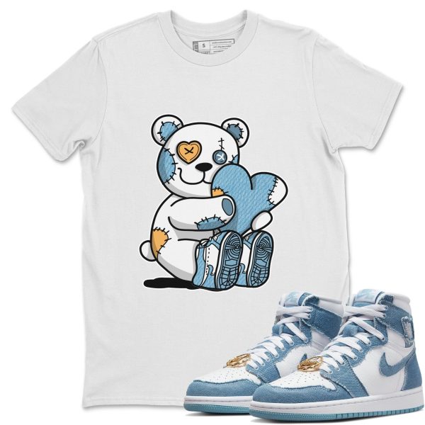 Hugging Bear - Sneaker Shirt To Match 1s Denim Jezsport.com