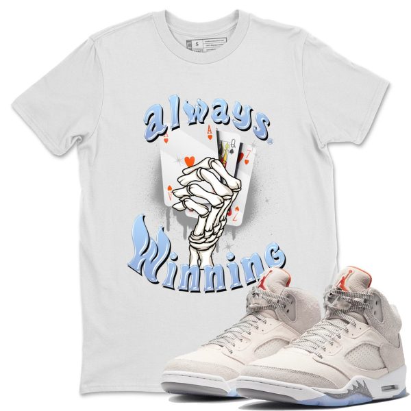 Always Winning Unisex Clothing - Sneaker Shirts To Match The 5s Craft Jezsport.com