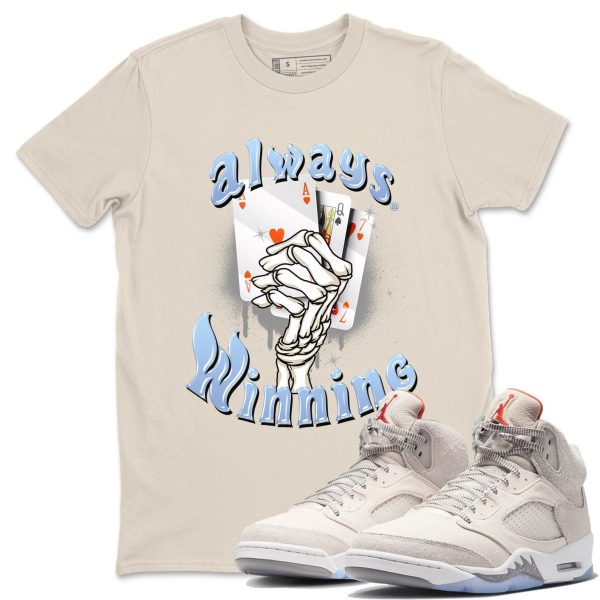 Always Winning Unisex Clothing - Sneaker Shirts To Match The 5s Craft Jezsport.com