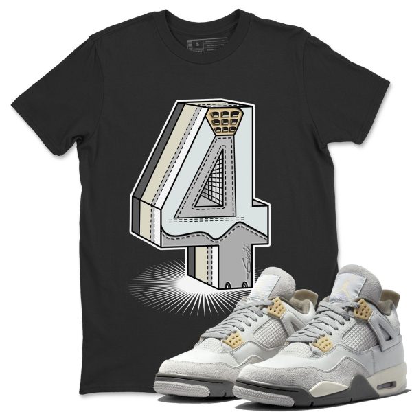 Number Statue Unisex Clothing - Sneaker Shirts To Match The 4s Craft Jezsport.com