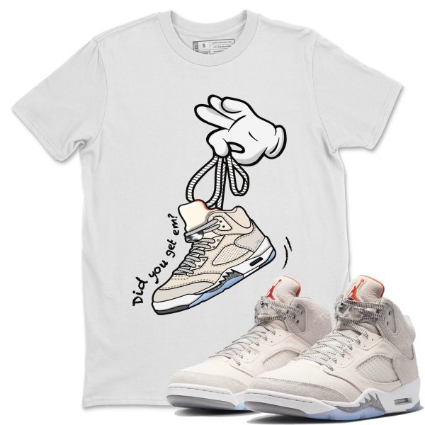 Cartoon Hands Unisex Clothing - Sneaker Shirts To Match The 5s Craft Jezsport.com