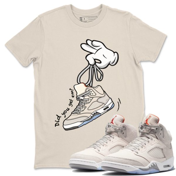 Cartoon Hands Unisex Clothing - Sneaker Shirts To Match The 5s Craft Jezsport.com