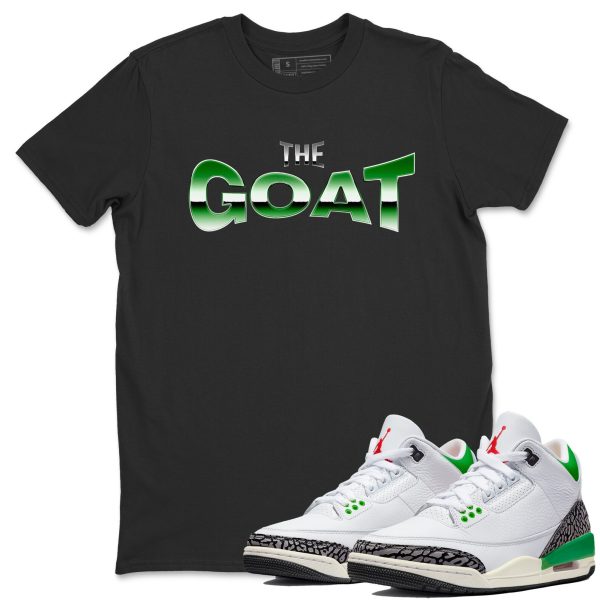 The GOAT Unisex Short Sleeve T-Shirt - Shirt To Match 3s Lucky Green Jezsport.com