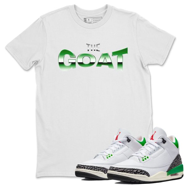 The GOAT Unisex Short Sleeve T-Shirt - Shirt To Match 3s Lucky Green Jezsport.com