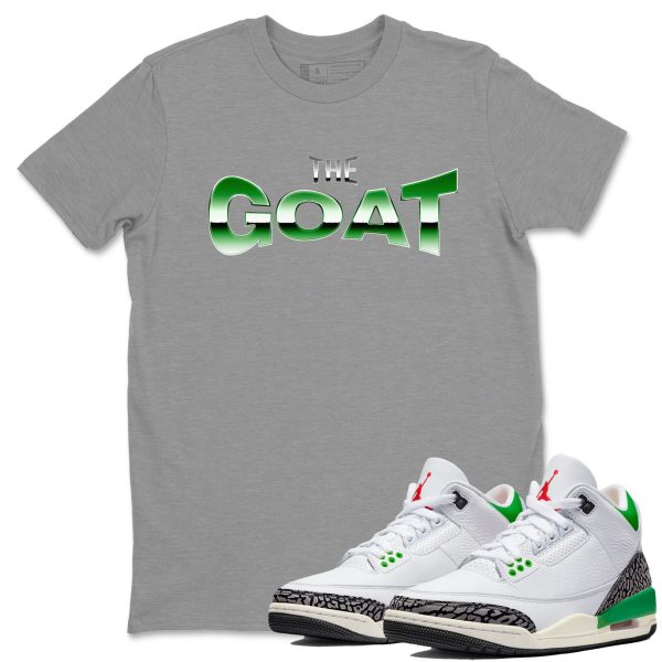 The GOAT Unisex Short Sleeve T-Shirt - Shirt To Match 3s Lucky Green Jezsport.com