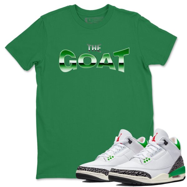 The GOAT Unisex Short Sleeve T-Shirt - Shirt To Match 3s Lucky Green Jezsport.com