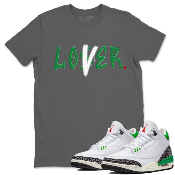 Loser Lover Unisex Short Sleeve T-Shirt - Shirt To Match 3s Lucky Green Jezsport.com