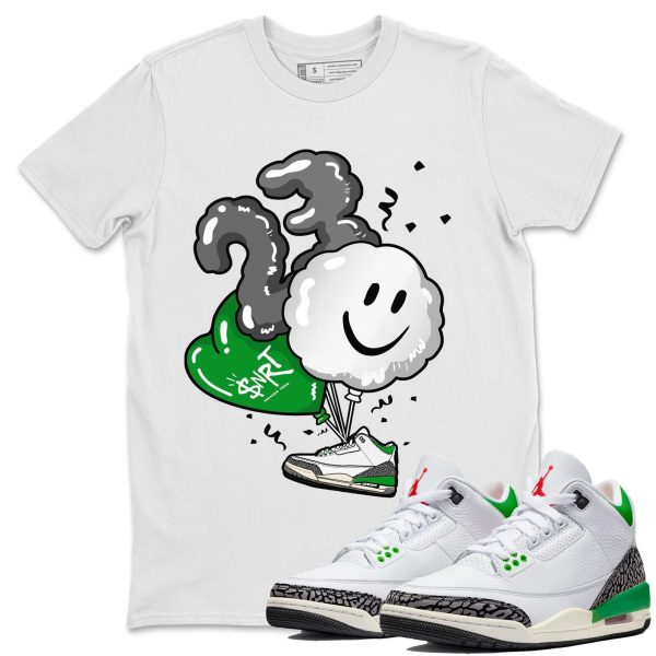 Balloon Unisex Short Sleeve T-Shirt - Shirt To Match 3s Lucky Green Jezsport.com