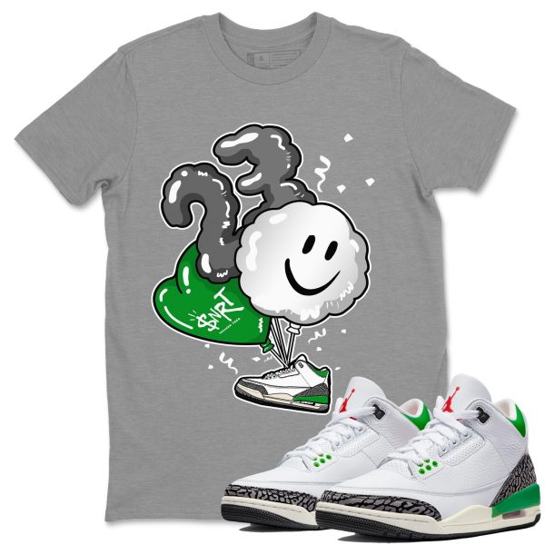 Balloon Unisex Short Sleeve T-Shirt - Shirt To Match 3s Lucky Green Jezsport.com