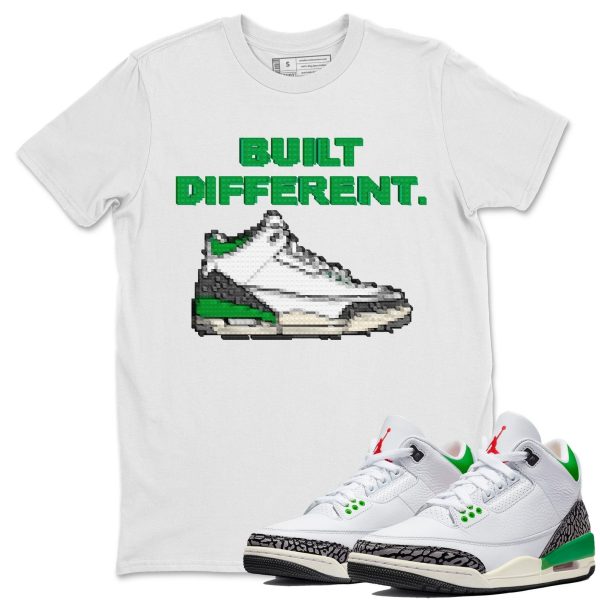 Built Different Unisex Short Sleeve T-Shirt - Shirt To Match 3s Lucky Green Jezsport.com