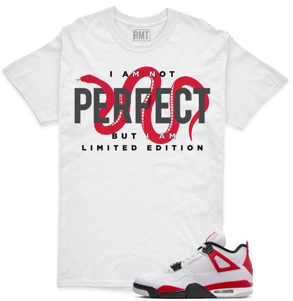 Red Cement 4s Matching Shirts, Limited Edition Tee Matching Jordan 4 Red Cement Jezsport.com