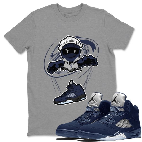 Marionette Unisex Crew Neck Sneaker Matching Tee Shirt To Match 5s Georgetown Jezsport.com