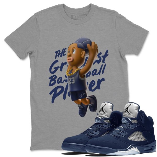 Dunkshot Boy Unisex Crew Neck Sneaker Matching Tee Shirt To Match 5s Georgetown Jezsport.com