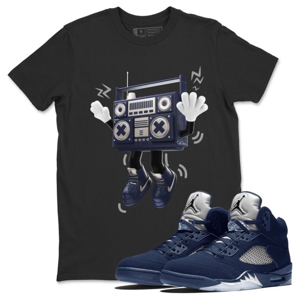 90s Radio Boy Unisex Crew Neck Sneaker Matching Tee Shirt To Match 5s Georgetown Jezsport.com