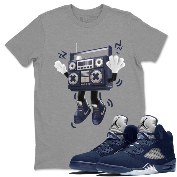 90s Radio Boy Unisex Crew Neck Sneaker Matching Tee Shirt To Match 5s Georgetown Jezsport.com