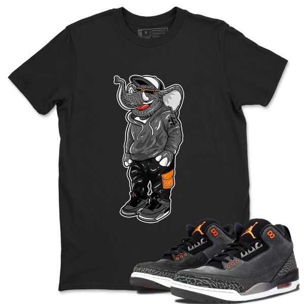 Sneakerhead Elephant Special Halloween Unisex Crew Neck Shirt To Match 3s Fear Jezsport.com