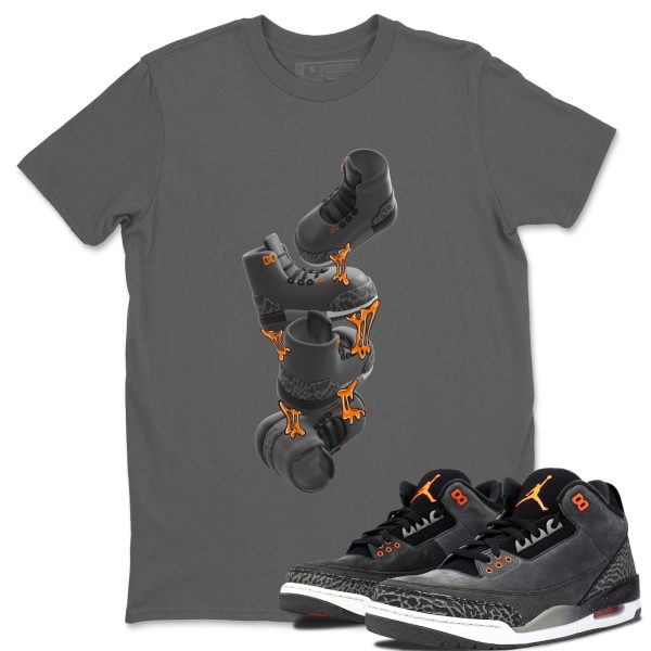 Gum Stuck On Shoes Special Halloween Unisex Crew Neck Shirt To Match 3s Fear Jezsport.com