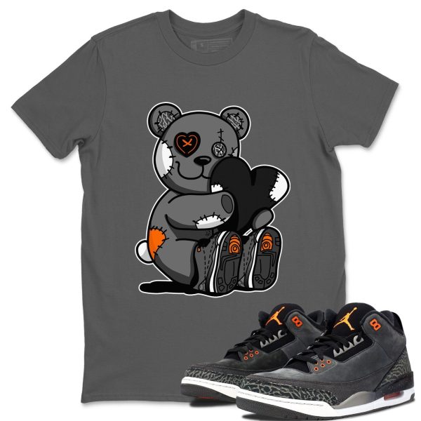 Hugging Bear Special Halloween Unisex Crew Neck Shirt To Match 3s Fear Jezsport.com