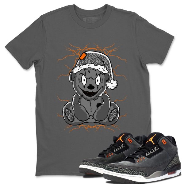 Creepy Bear Special Halloween Unisex Crew Neck Shirt To Match 3s Fear Jezsport.com